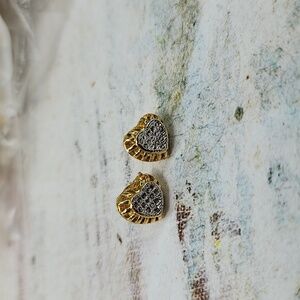 Hearts shaped earrings